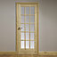 15 Lite Glazed Internal Door, (H)1981mm (W)762mm (T)35mm