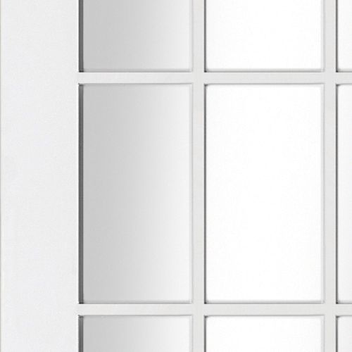 15 Lite Glazed White Internal Door, (H)1981mm (W)762mm (T)35mm