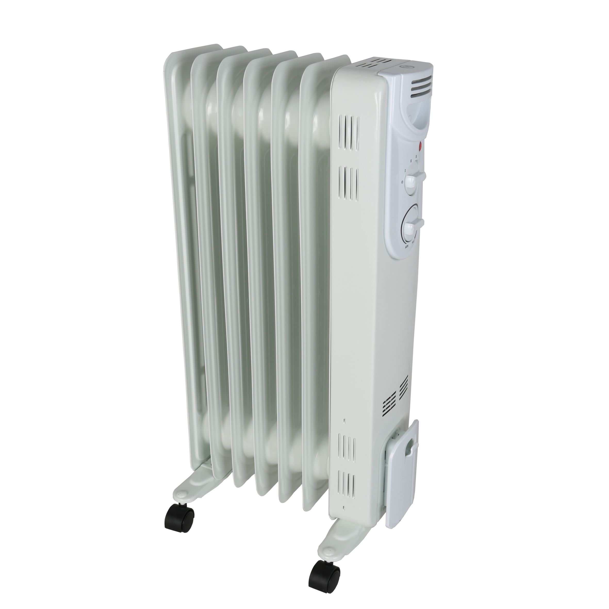 1500W White Oil-filled radiator