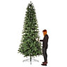 15ft Mountain Spruce Green Hinged Full Artificial Christmas tree