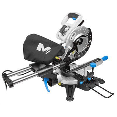 1700W 220-240V 210mm Corded Sliding double compound mitre saw BMS210MS