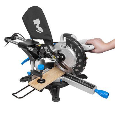 1700W 220-240V 210mm Corded Sliding double compound mitre saw BMS210MS