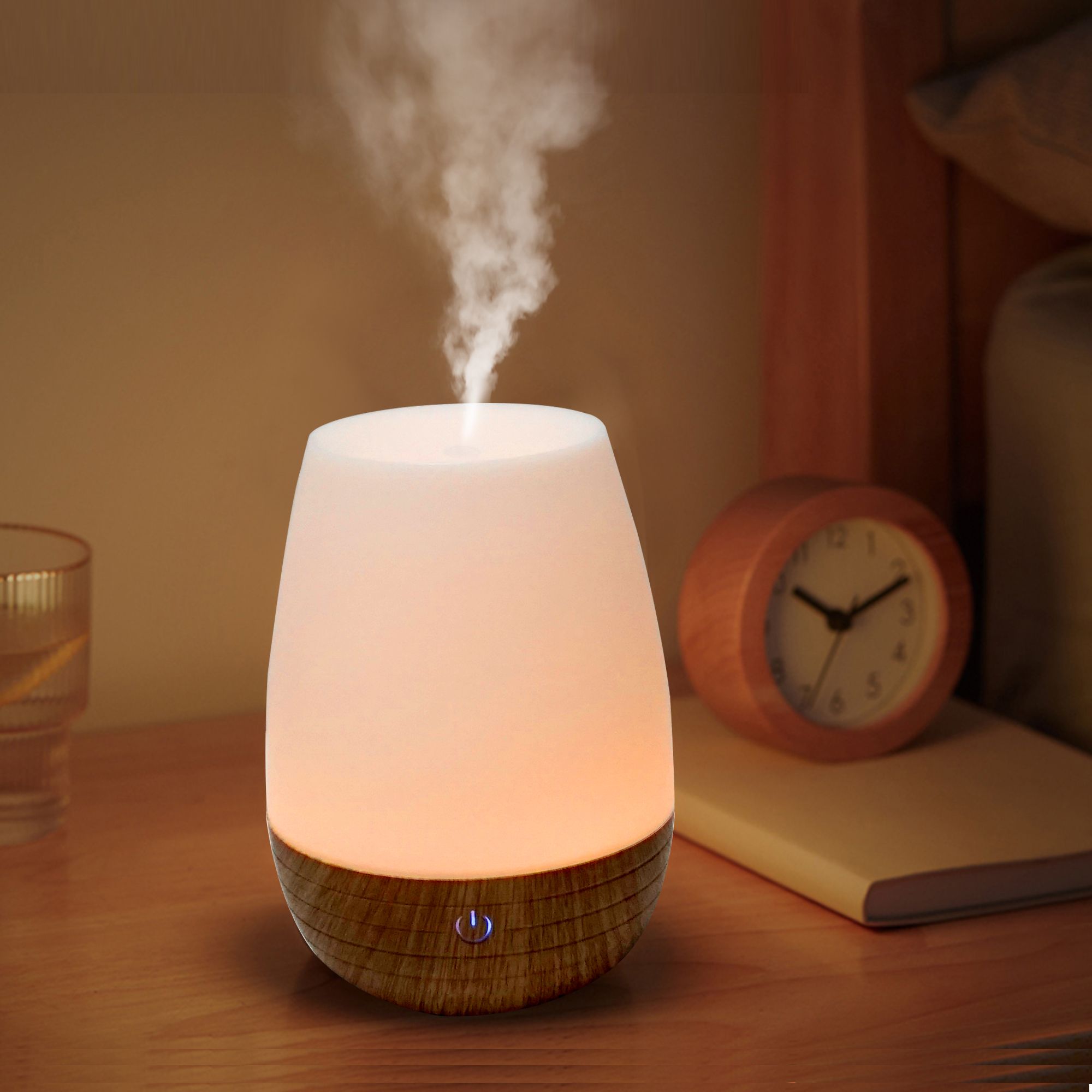 180ml Aroma Diffuser Wooden Base Diffuser - 6