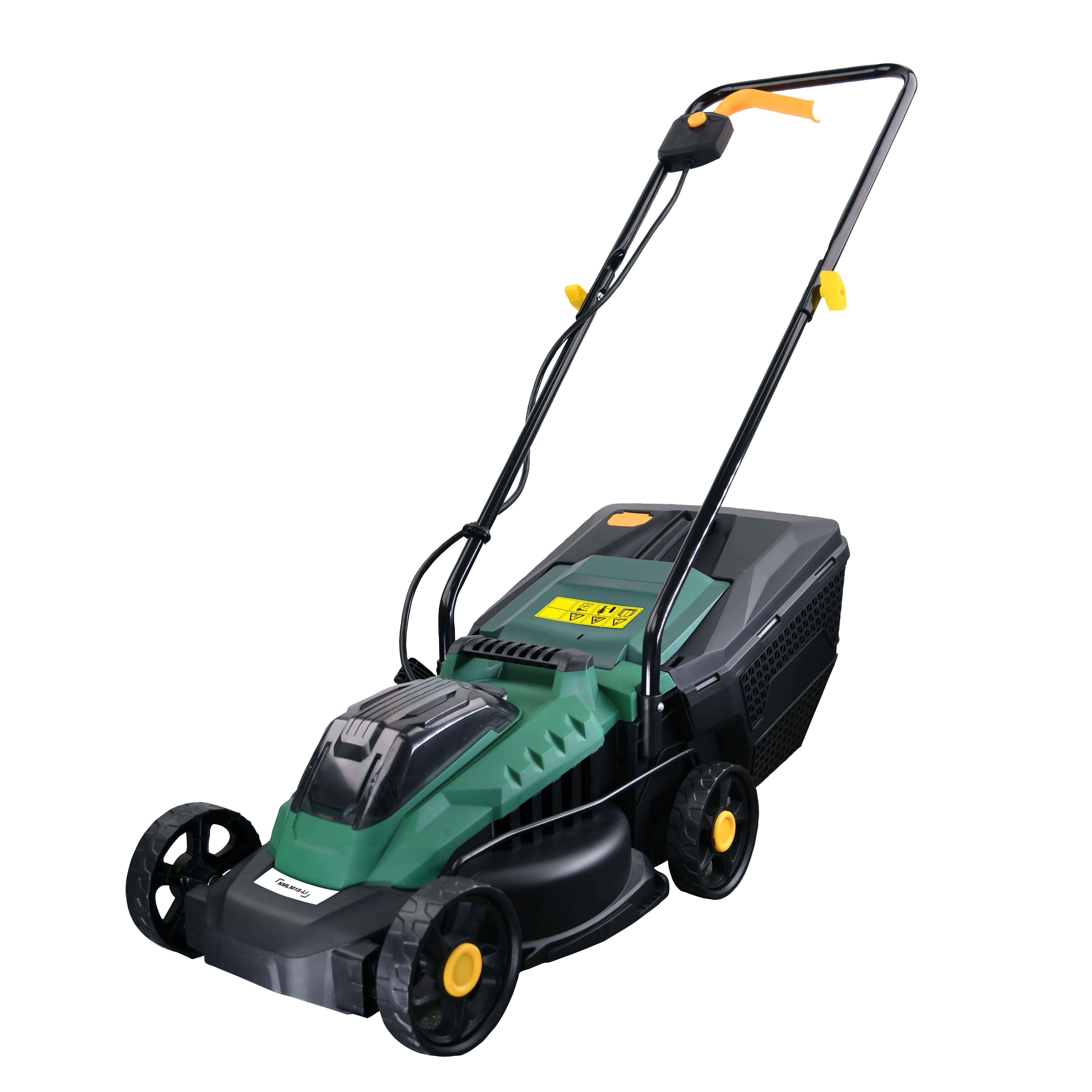 Battery powered discount rotary lawn mower