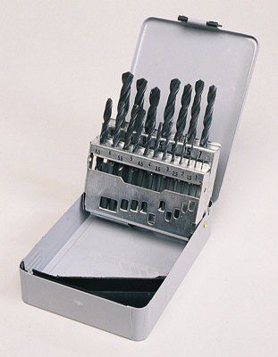 19 piece Round Drill bit set