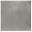 1930s Grey Porcelain Wall & floor Tile, Pack of 25, (L)200mm (W)200mm