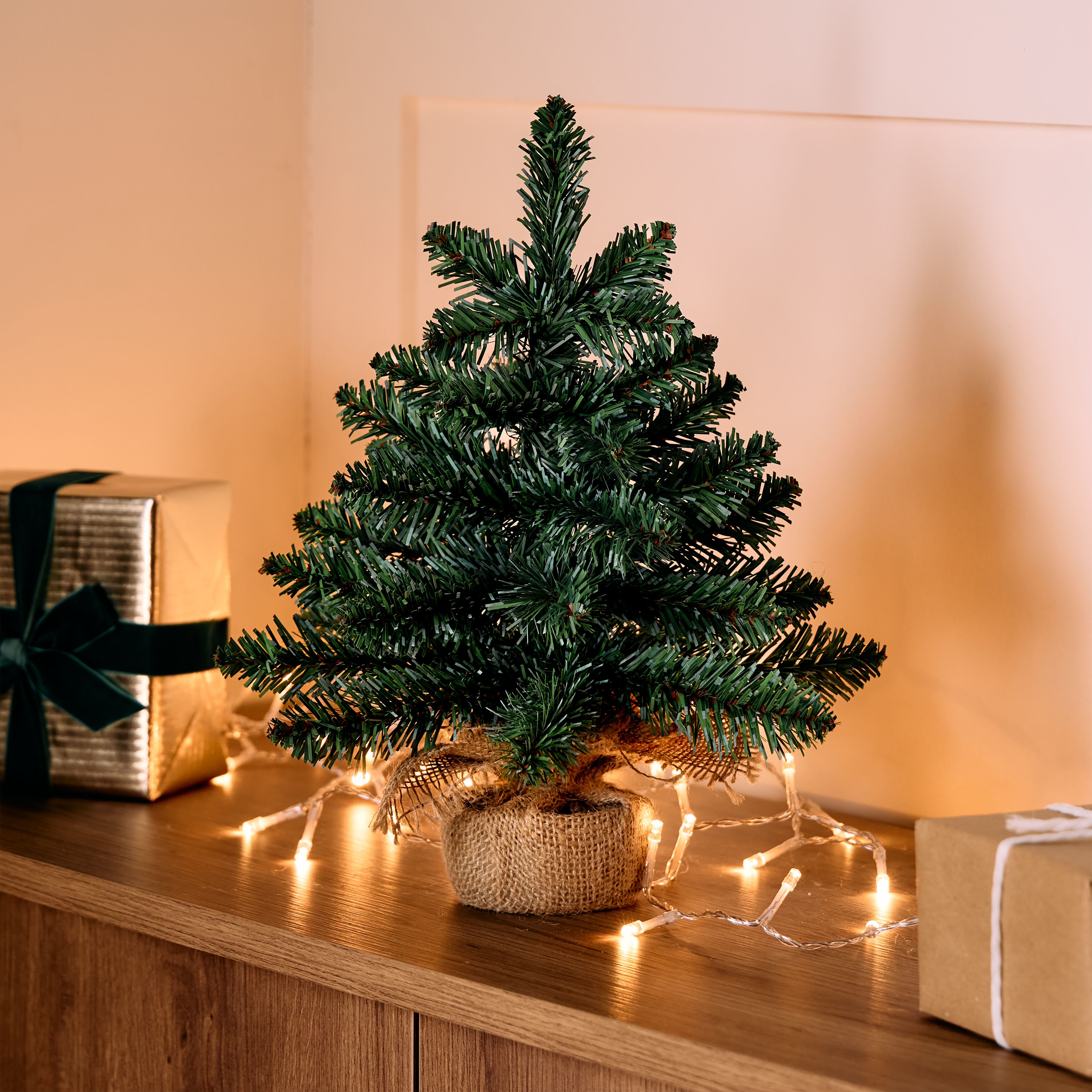 1ft Green Table top Slim Artificial christmas tree