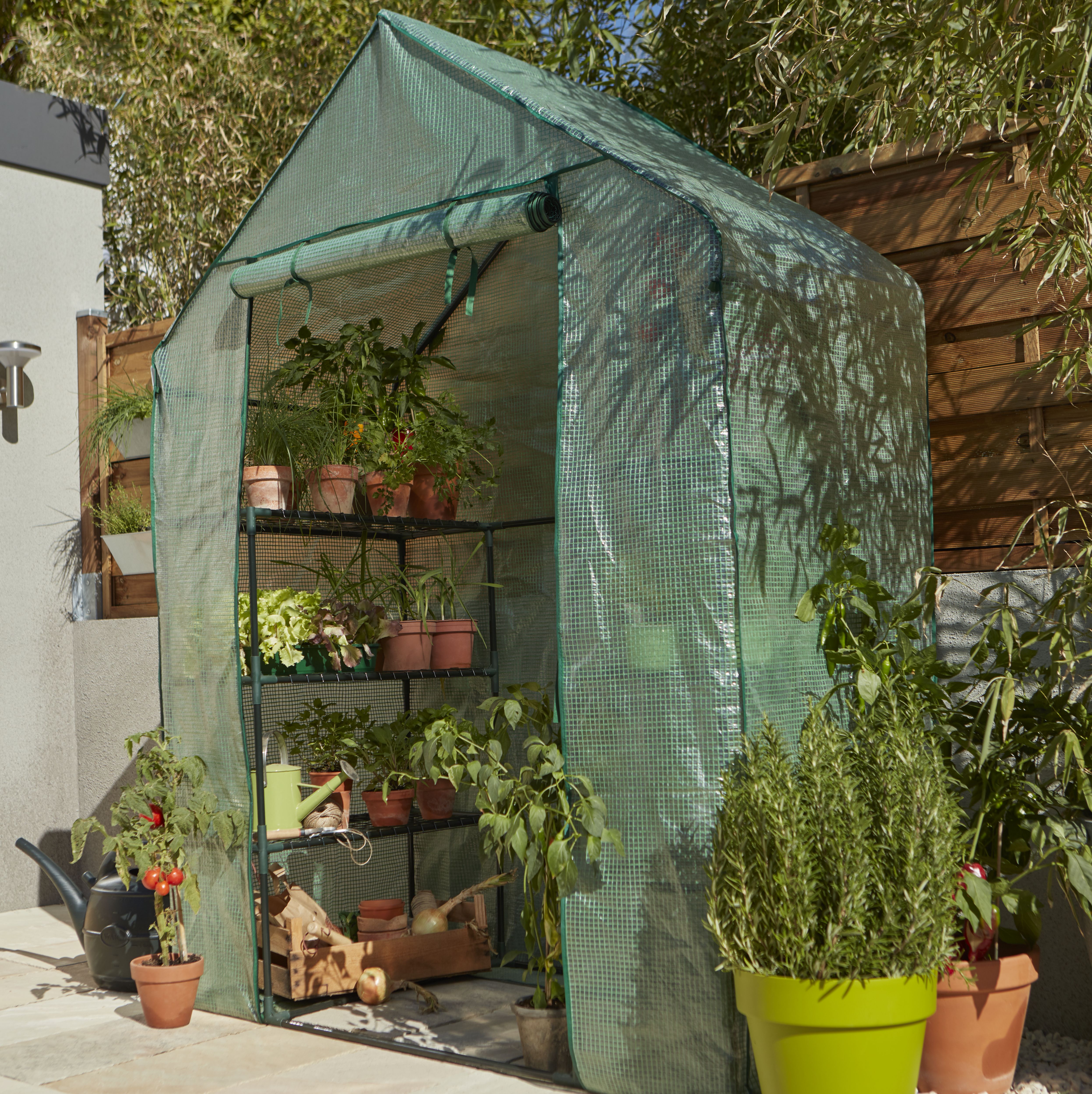 1m² Plastic Growhouse