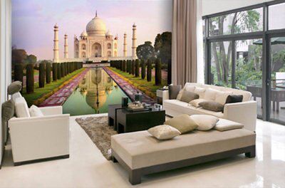 1Wall Giant Taj mahal Mural