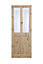 2 panel 2 Lite Bandon Obscure Glazed Internal Door, (H)2031mm (W)813mm (T)44mm