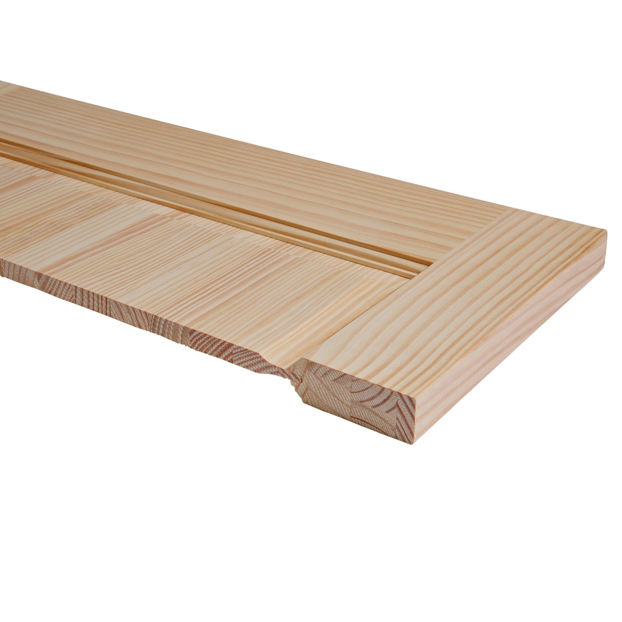2 panel 6 Lite Glazed Pine Internal French Door set