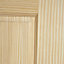 2 panel Clear pine LH & RH Internal Door, (H)1981mm (W)762mm