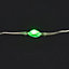 20 Multicolour Copper wire LED String lights Silver cable