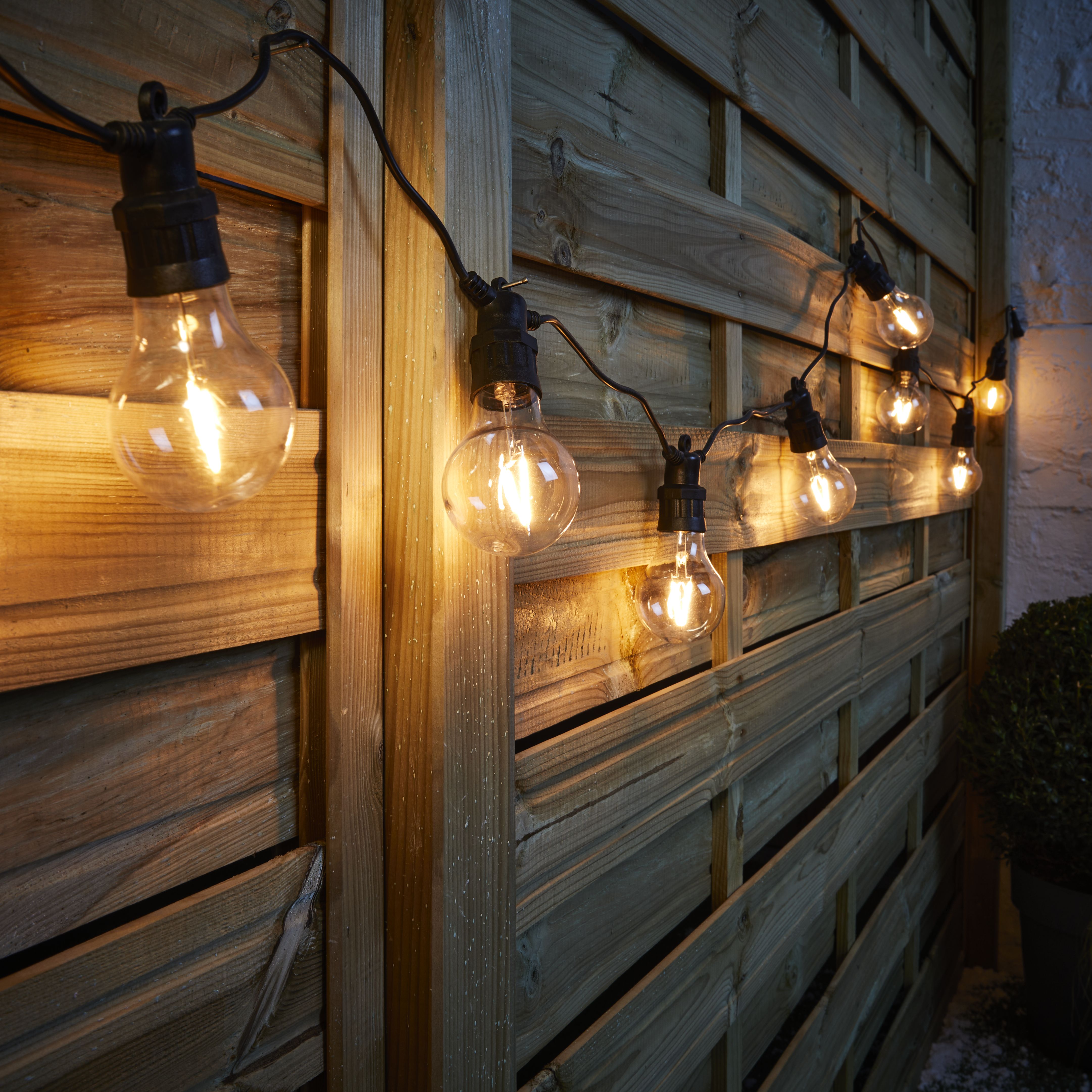 B and q outdoor string deals lights