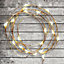 20 Warm white LED Wire String lights