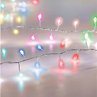 200 RGB Garland LED String lights Silver cable