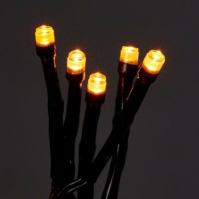 2000 Warm white Cluster LED With timer function Cluster string light with 37.5m Green cable