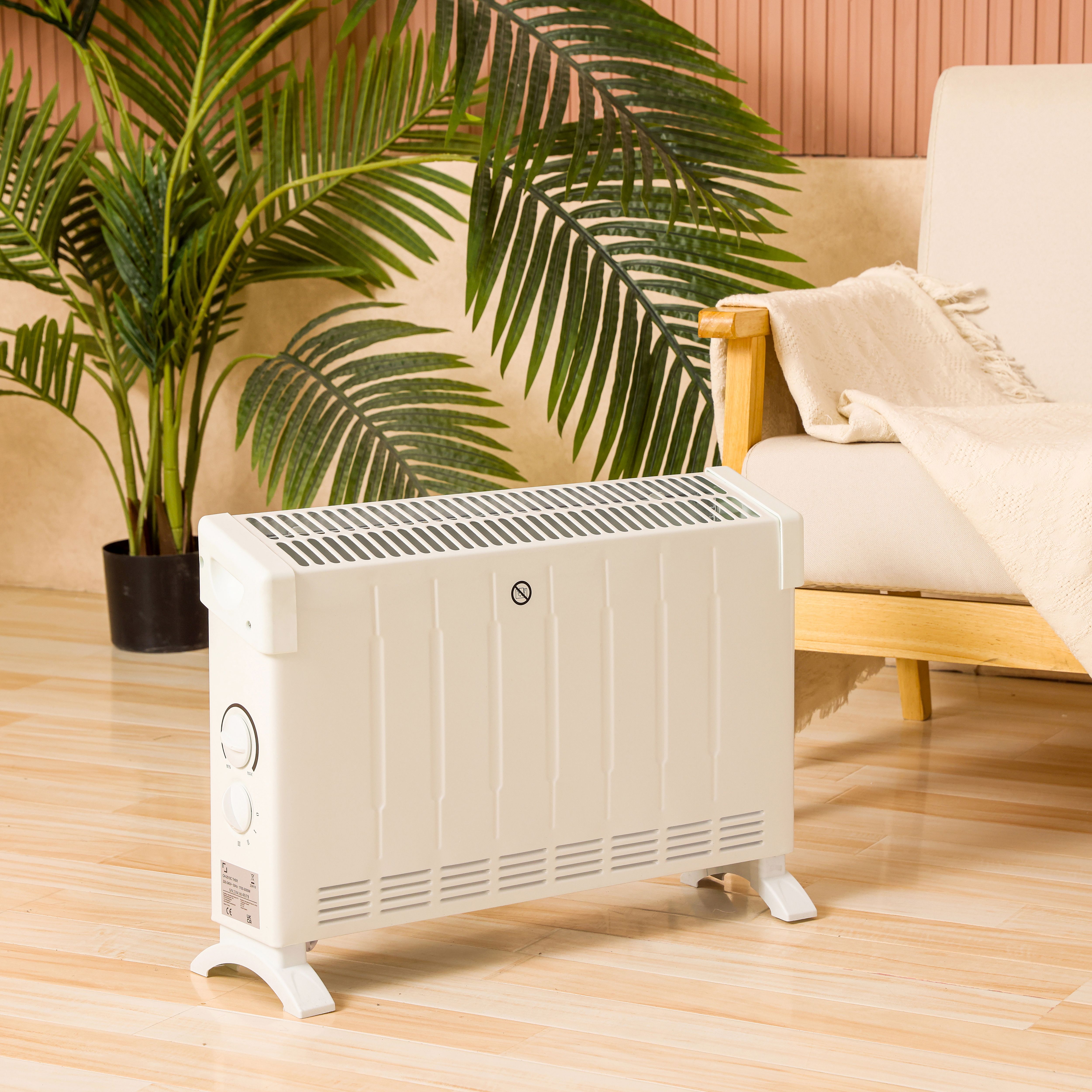 2000W White Convector heater Without timer function