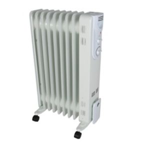 2000W White Oil-filled radiator