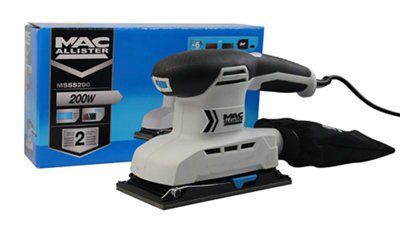 200W 240V Corded 1/3 sheet sander MSSS200