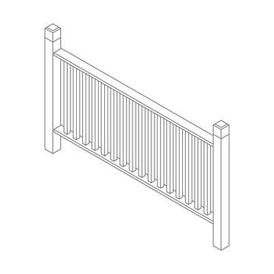 21 Piece Balustrade kit, 28.5kg