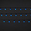 240 Blue Berry LED String lights Green cable