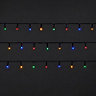 240 Multicolour LED String lights Green cable