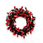 240 Red Berry LED String lights with 6m Green cable