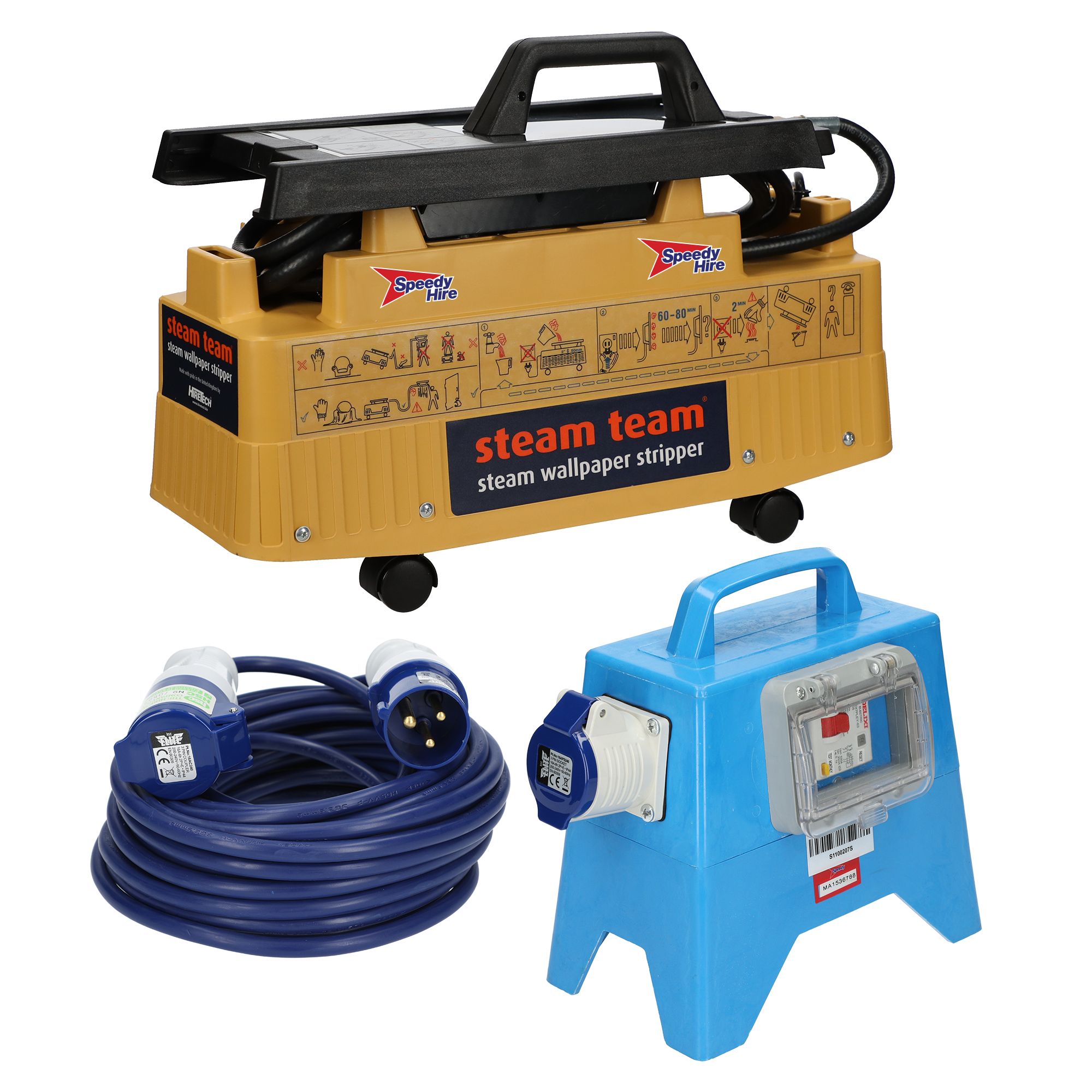 240V Corded Wallpaper stripper bundle - Weekend hire