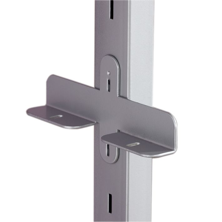 Home Decor Aura Silver Silver Effect Drawer Bracket