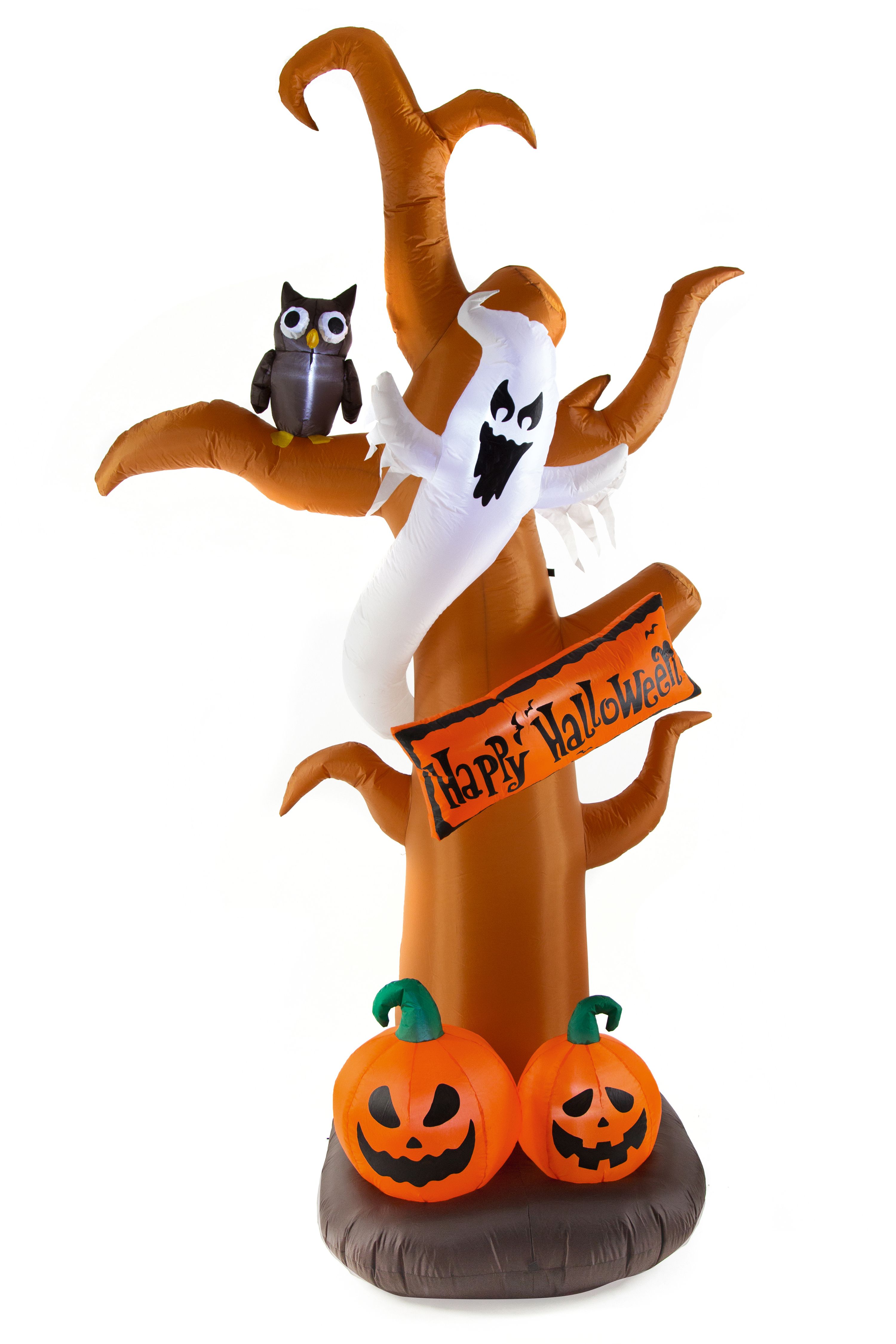 2740mm Halloween tree Inflatable with White LED - Mains-powered