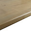 28mm OPP Matt Brown Oak effect Laminate & particle board Post-formed Kitchen Worktop, (L)2400mm