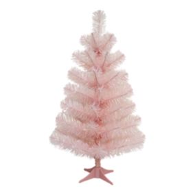 2ft Orelle Pink Table top Full Artificial christmas tree