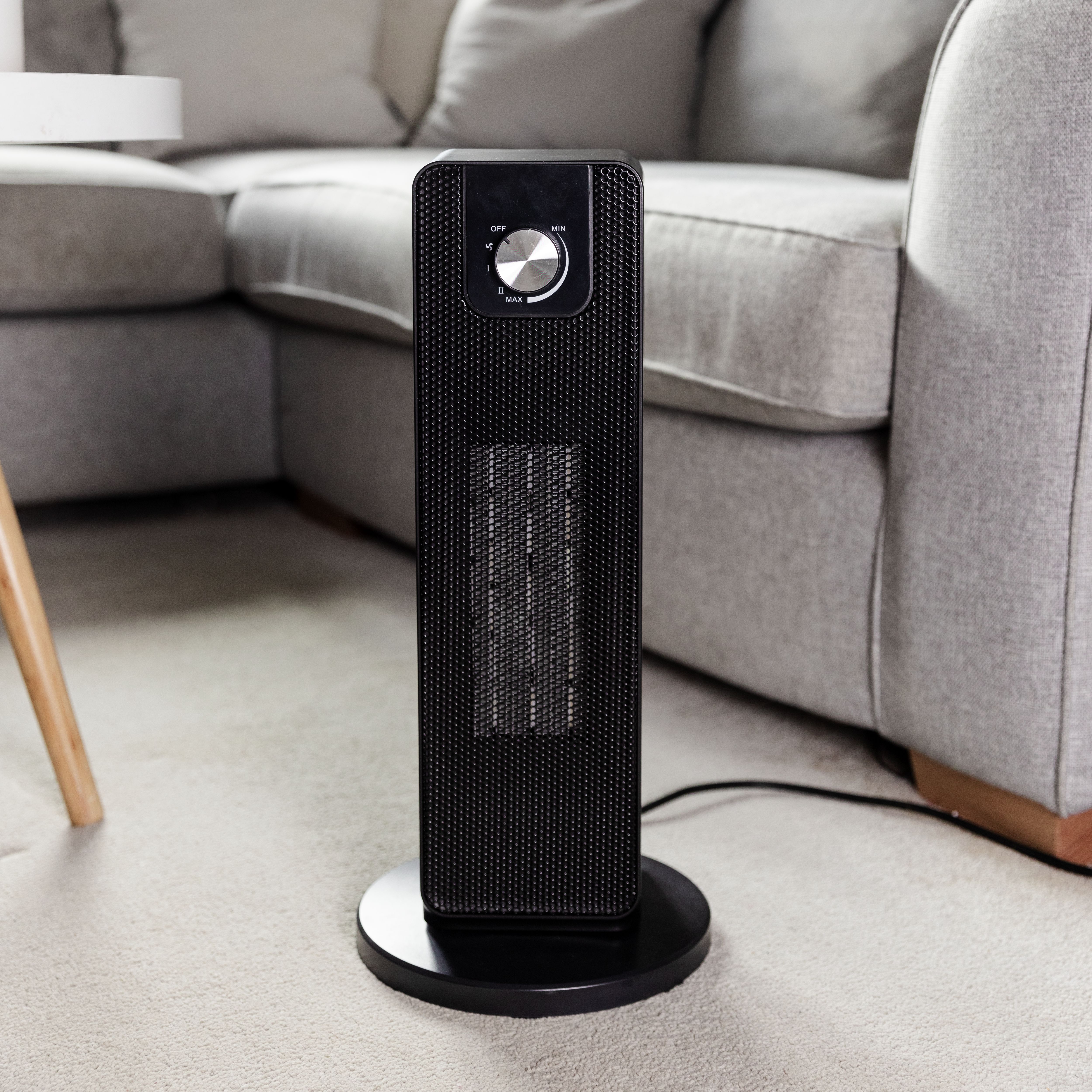 Shop fan heaters.
