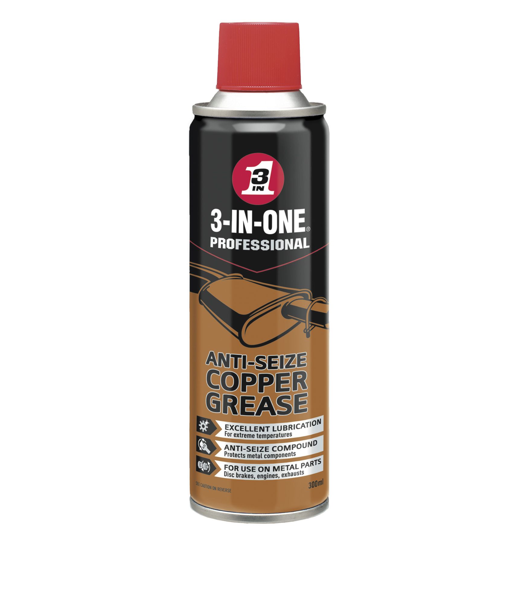 3 in 1 Antiseize Grease 300ml DIY at B&Q