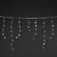 300 Ice white Icicle LED String lights Clear cable