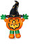 3020mm Pumpkin with hat Inflatable with White LED