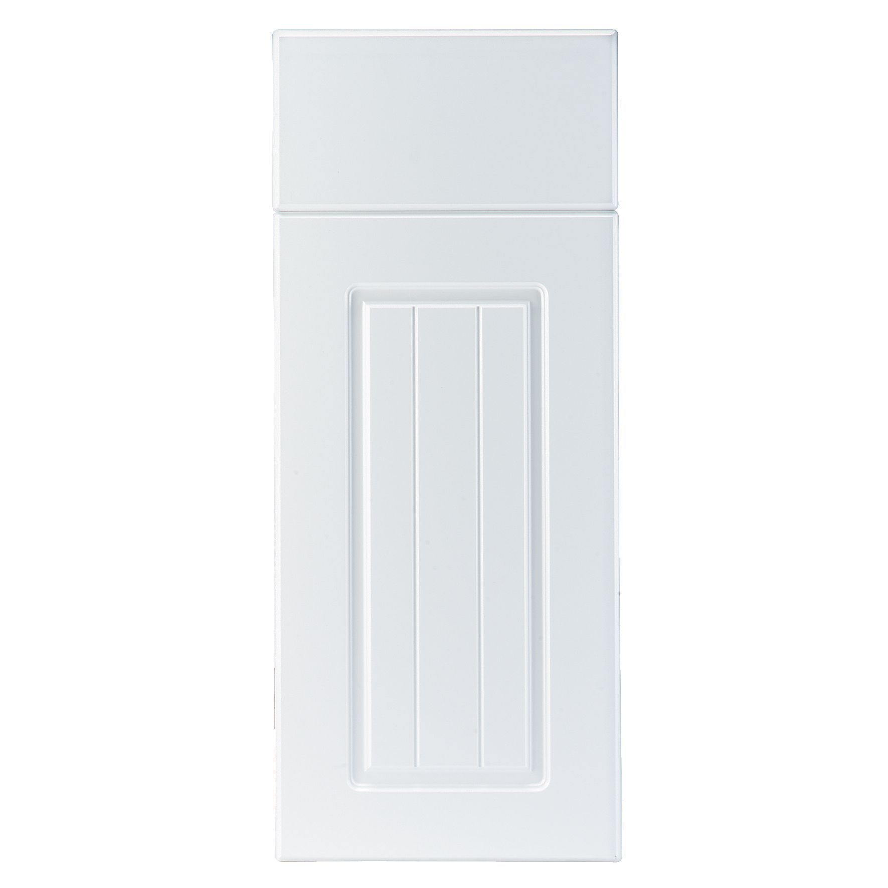 It Kitchens Chilton White Country Style Drawerline Door & Drawer Front, (W)300mm