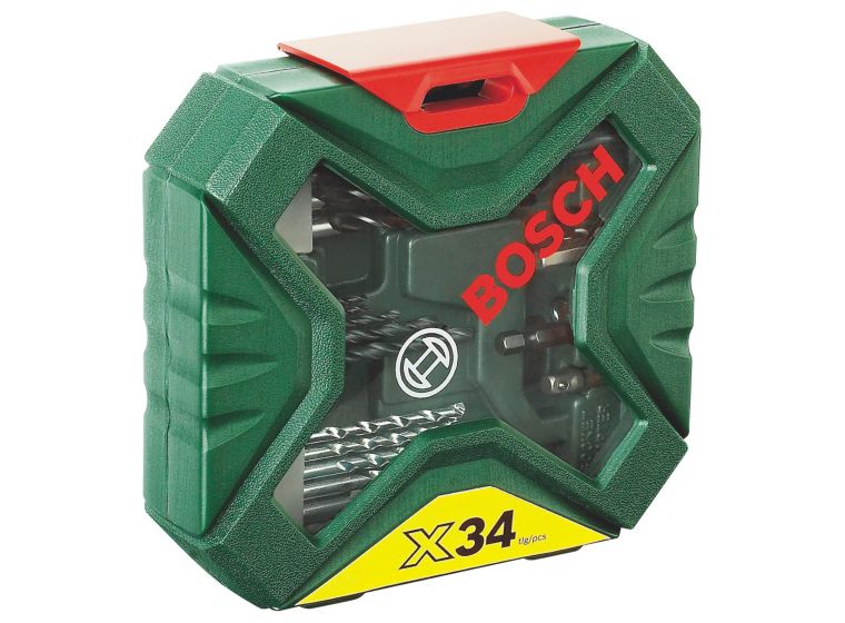 Bosch mixed drill bit set · 34 pieces