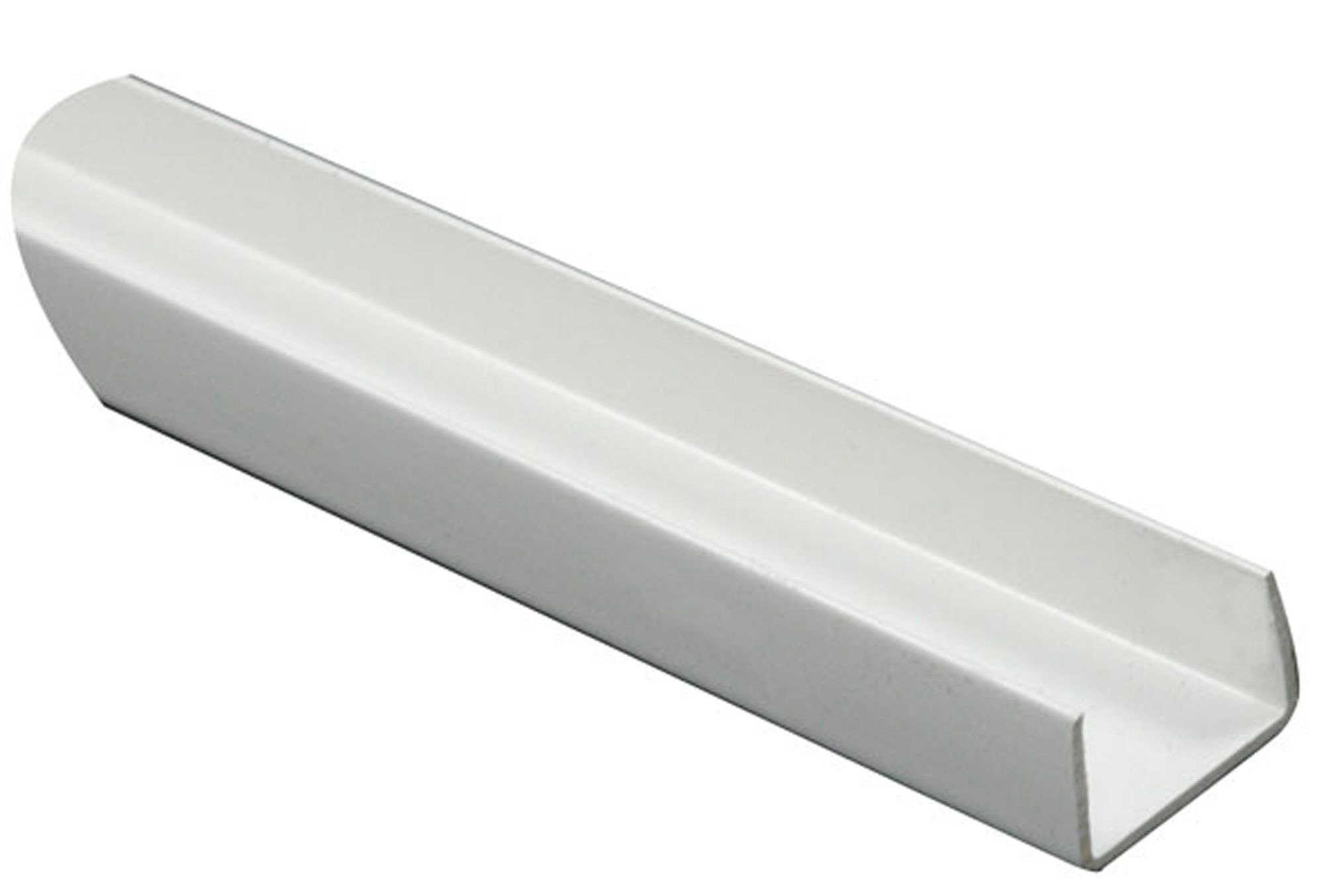 Ffa Concept White Pvc U-Shaped Profile, (L)1M (W)11.5mm