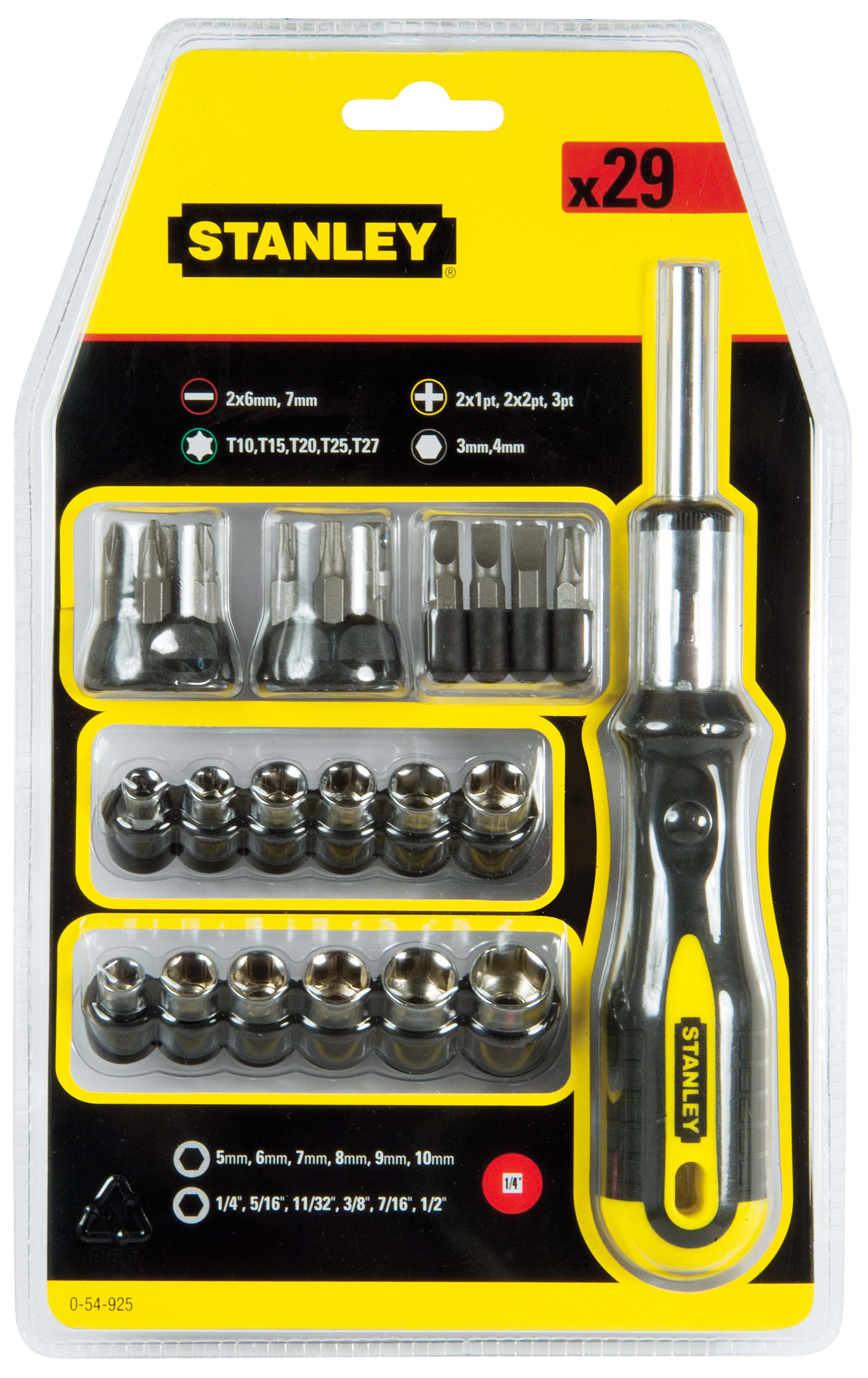 Stanley Multi-bit ratchet screwdriver
