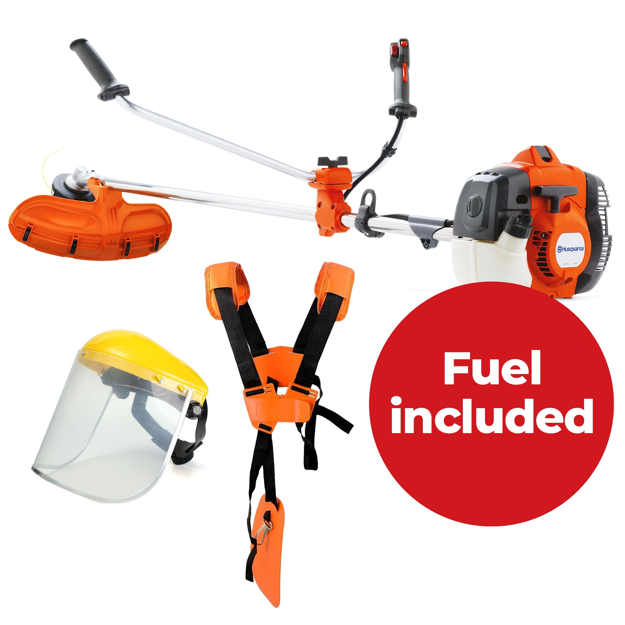 330mm Petrol Brushcutter bundle - Weekend hire