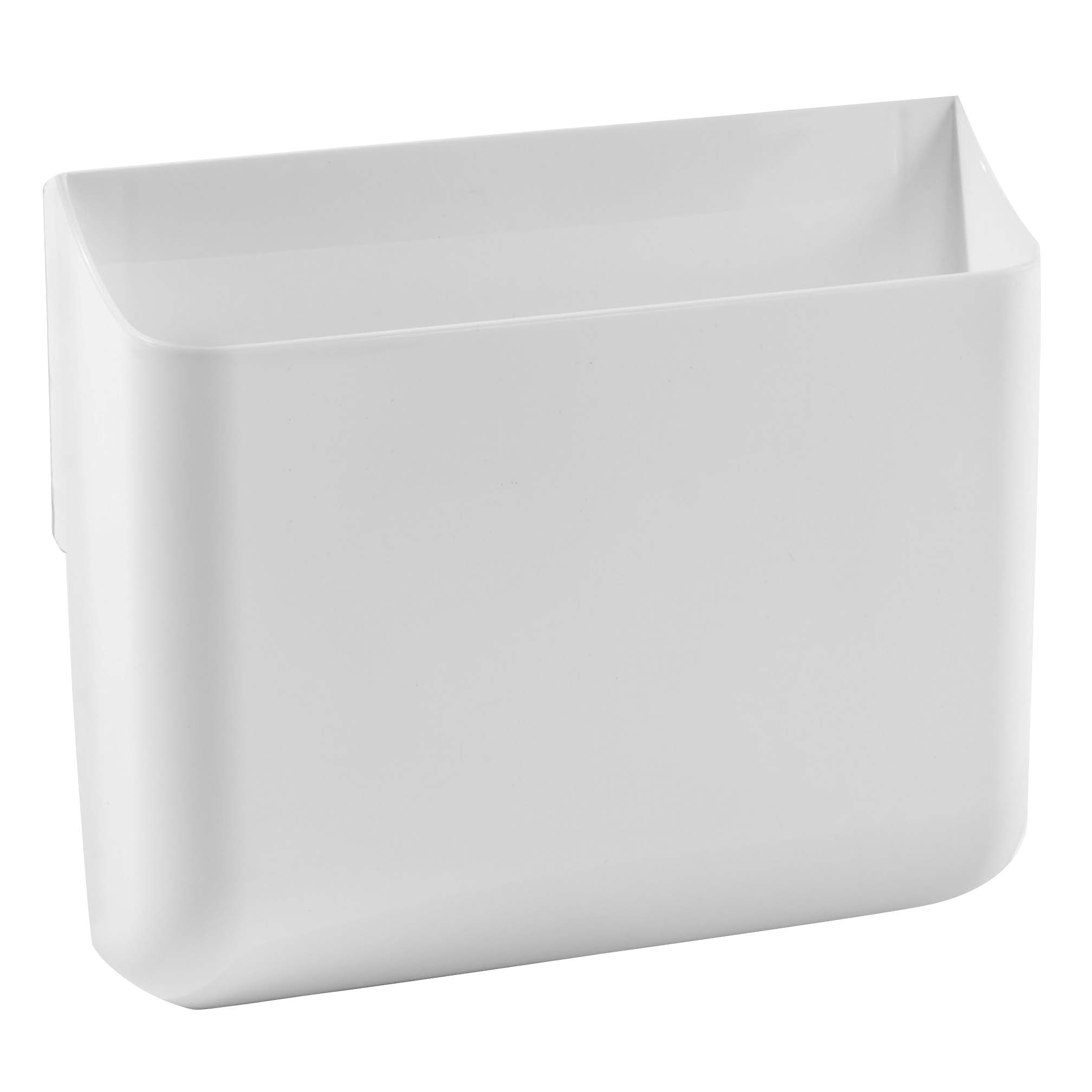 Compactor Home Hang-It White Curved 5L Plastic Storage Box