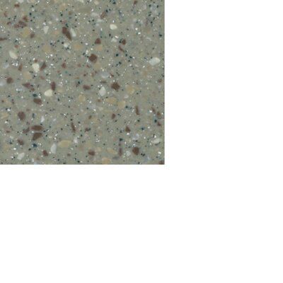 34mm Coffee Brown Stone effect Earthstone Round edge Kitchen Worktop, (L)1800mm