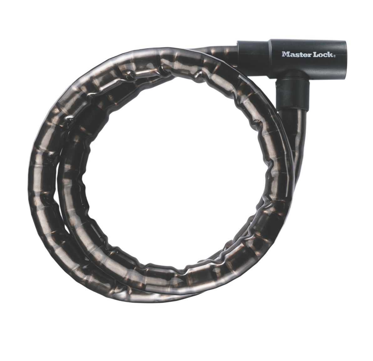 Master Lock Black Braided Steel Cable Lock (L)1200mm