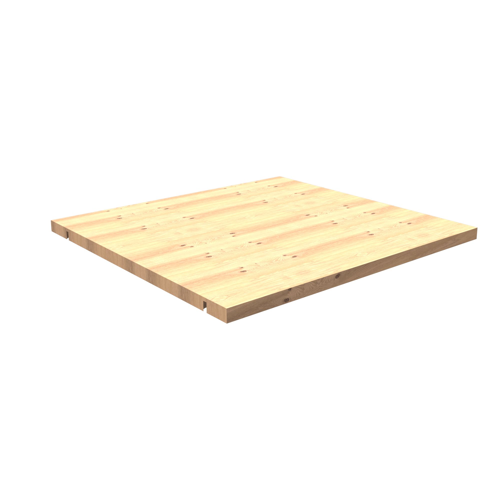 Form Perkin Oak effect Shelf (L)36.55cm x (D)45cm, Pack of 2