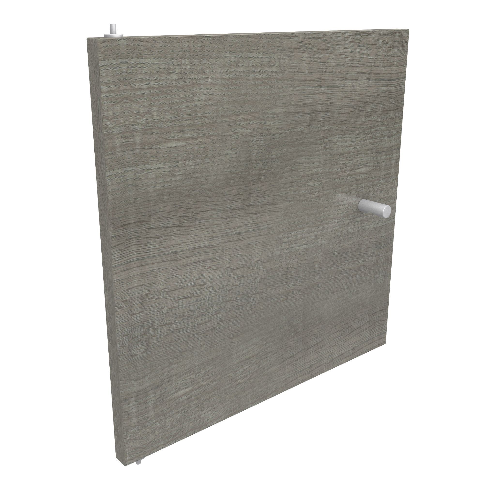 Form Konnect Grey oak effect Chipboard Cabinet door (H)322mm (W)322mm