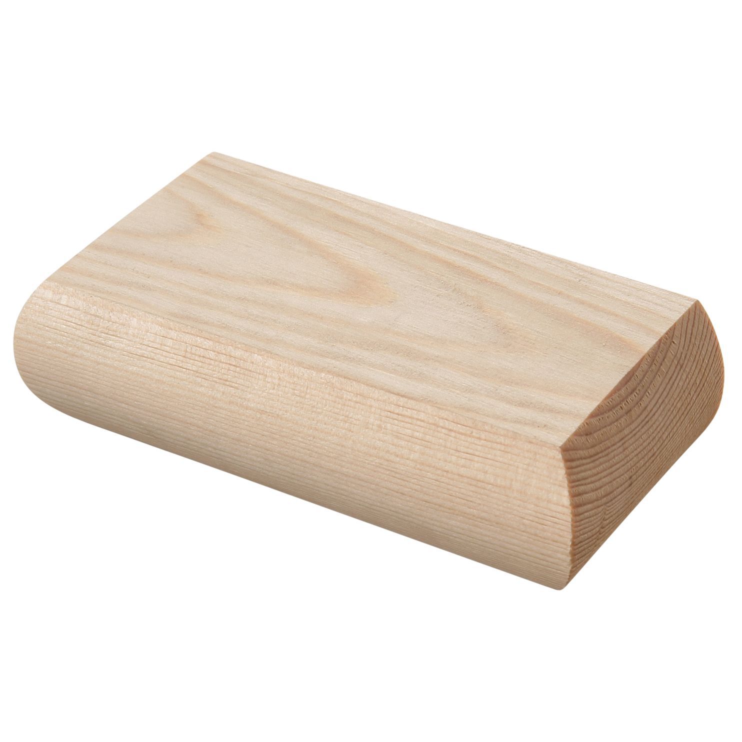 B & Q Half square Pine Newel cap Newel caps £7.00 DIY Compare