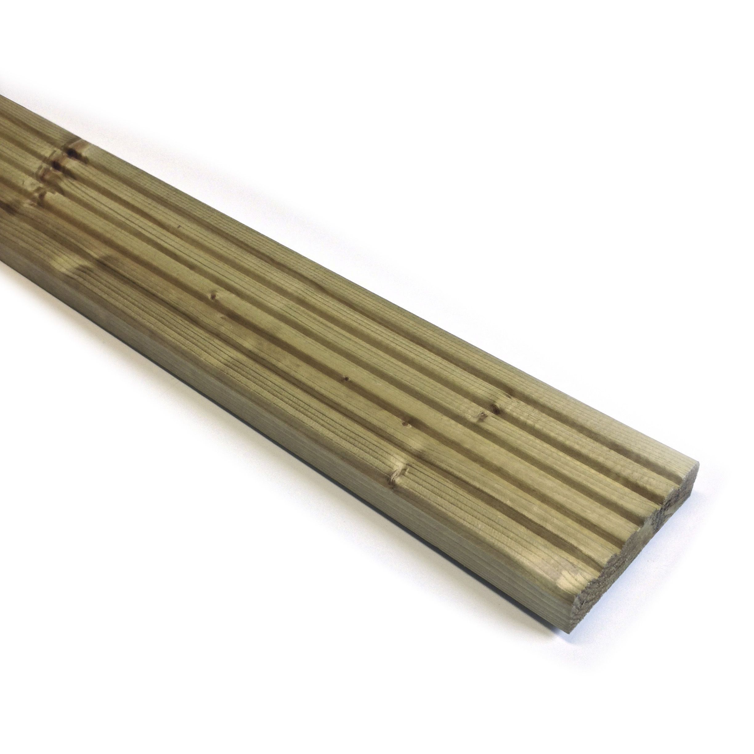 Spruce Deck Board (L)1.8M (W)95mm (T)25mm