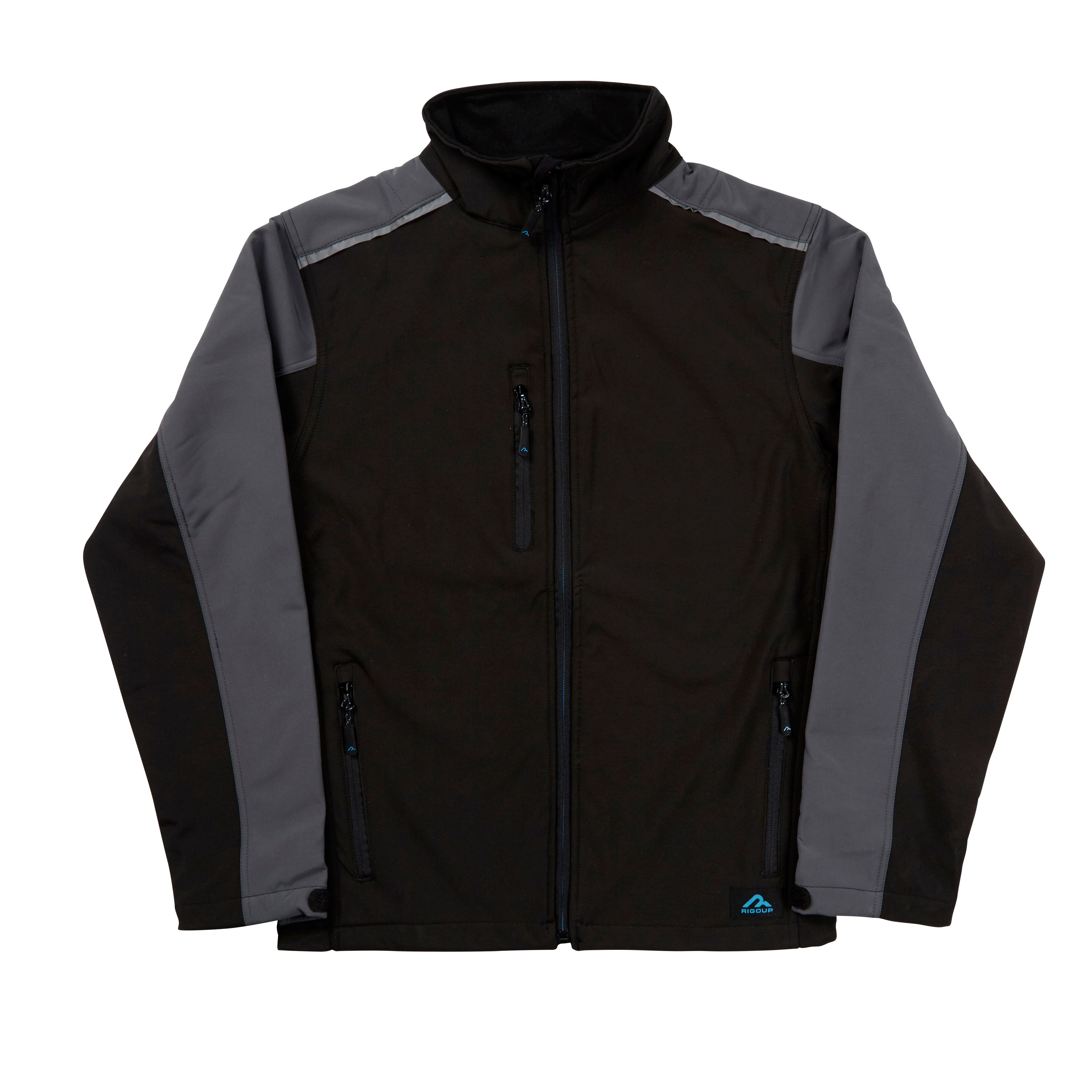 Rigour Black Waterproof Jacket X Small